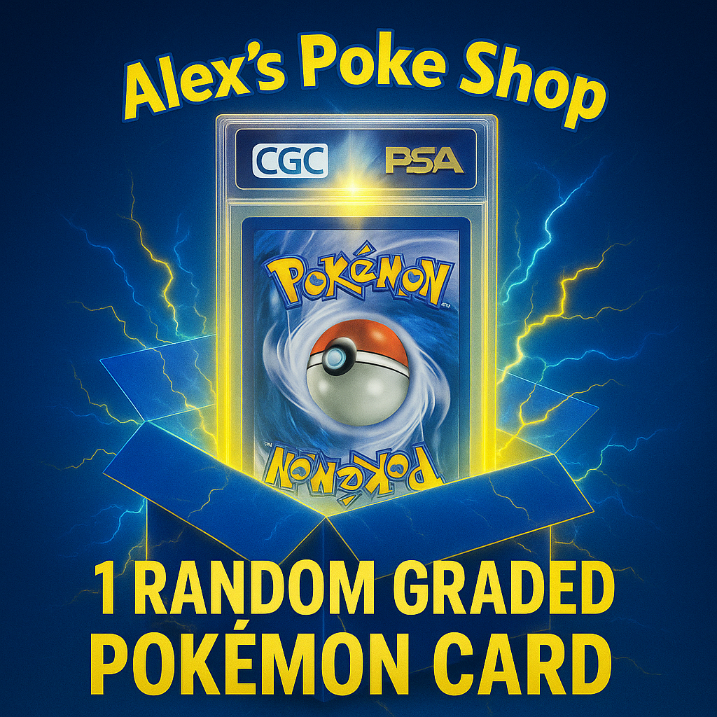 1 Random Graded Pokemon SLAB